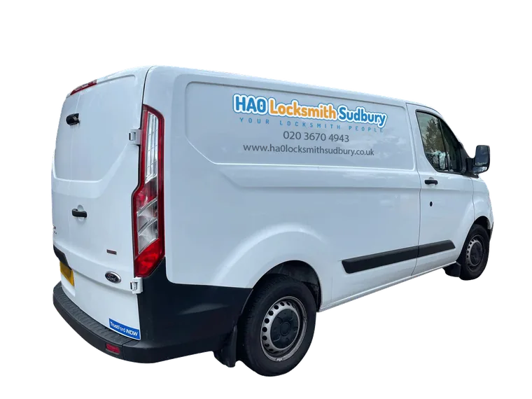 HA0 Locksmith Sudbury van